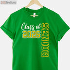 Class of 2026 Senior T-Shirt - Black and Gold High School Graduation Gift