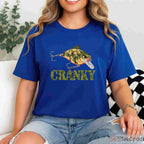 Cranky Camo Crankbait Fishing Shirt, Funny Father’s Day Lure Lover Tee