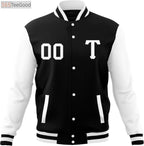 Custom Varsity Baseball Jacket Lightweight – Personalized Letterman Bomber with Stitched Name Logo