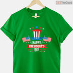 Cute Happy Presidents Day T-Shirt American Patriots Boys Kids School History Event Shirt