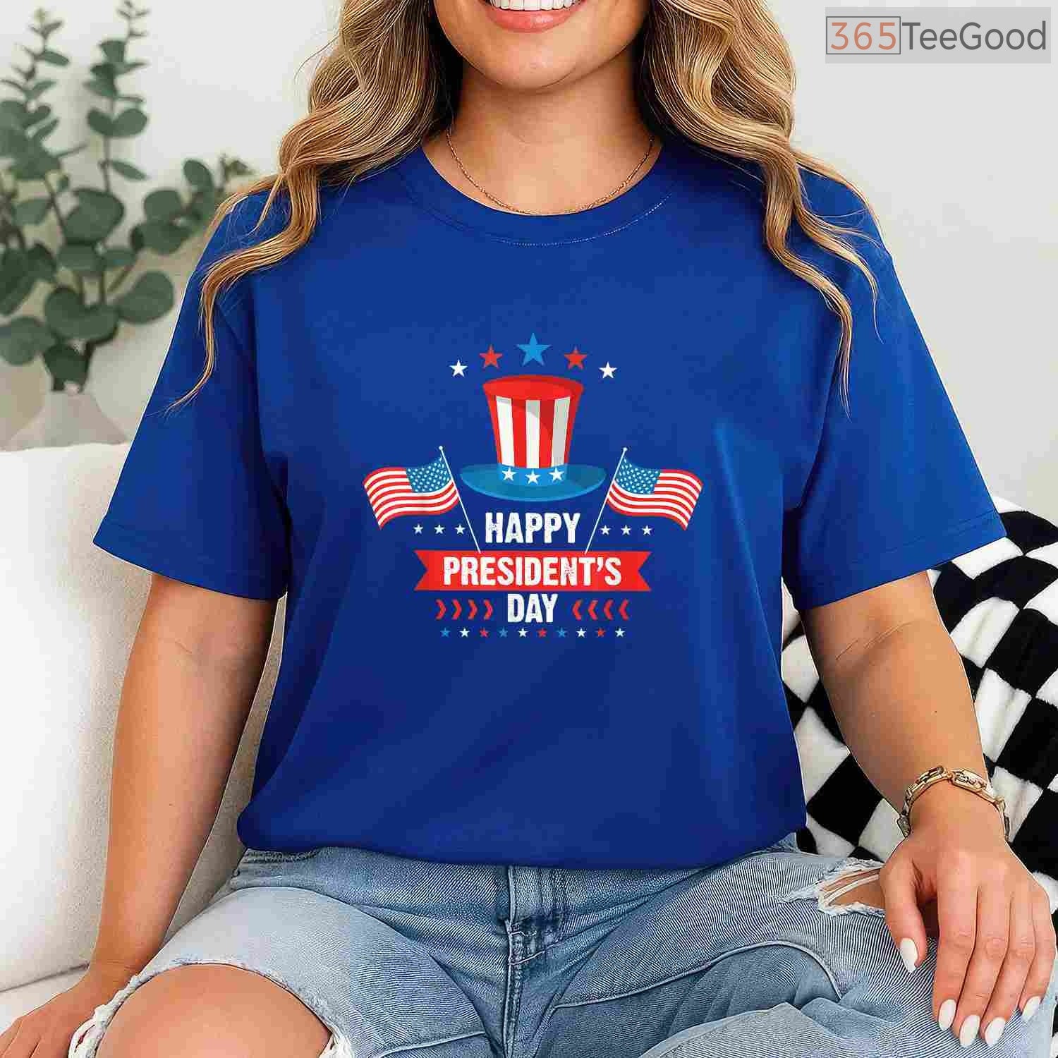 Cute Happy Presidents Day T-Shirt American Patriots Boys Kids School History Event Shirt