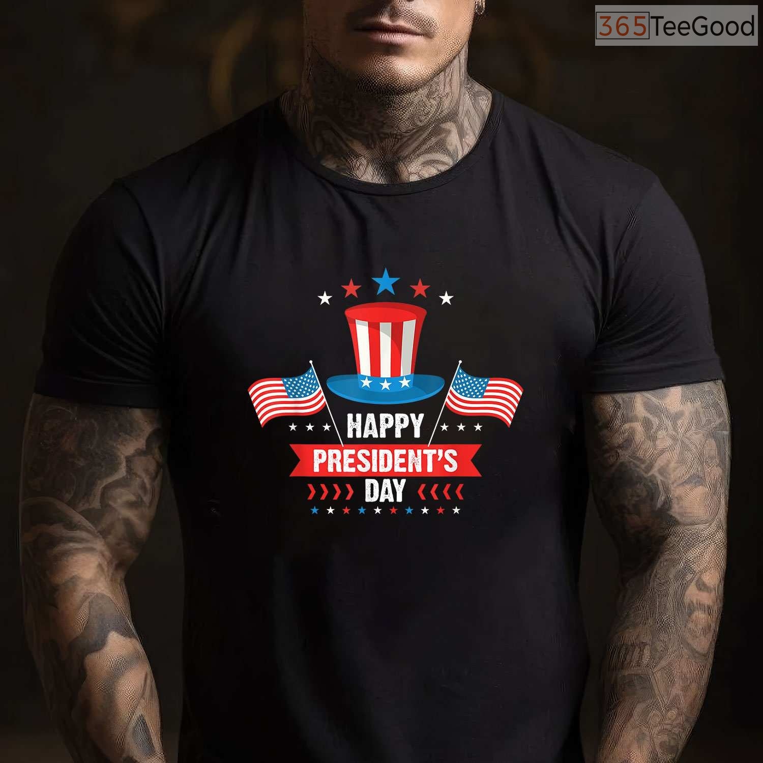 Cute Happy Presidents Day T-Shirt American Patriots Boys Kids School History Event Shirt