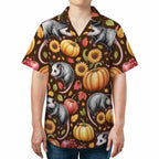 Dark Tropical Jungle Hibiscus Hawaiian Shirt Relaxed Fit Summer Wear 2026