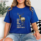 Deer Nuts Are Cheap Under A Buck Hunting Joke Shirt, Funny Dad Pun Tee