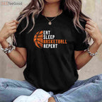 Eat Sleep Basketball Repeat Coach T-Shirt - Motivation Gift For Players