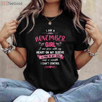 Empowered November Girl Birthday Gift Shirt - Aesthetic Women’s November Apparel