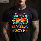 Family Cruise 2026 Matching T-Shirt - Summer Vacation Comfort Colors Trip Tee