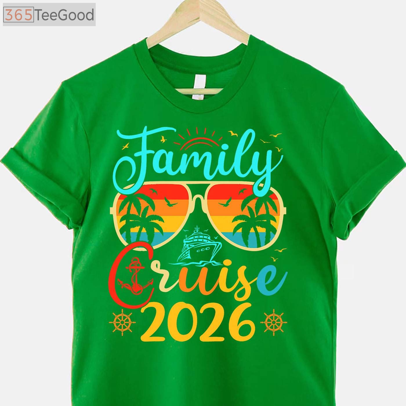 Family Cruise 2026 Matching T-Shirt - Summer Vacation Comfort Colors Trip Tee