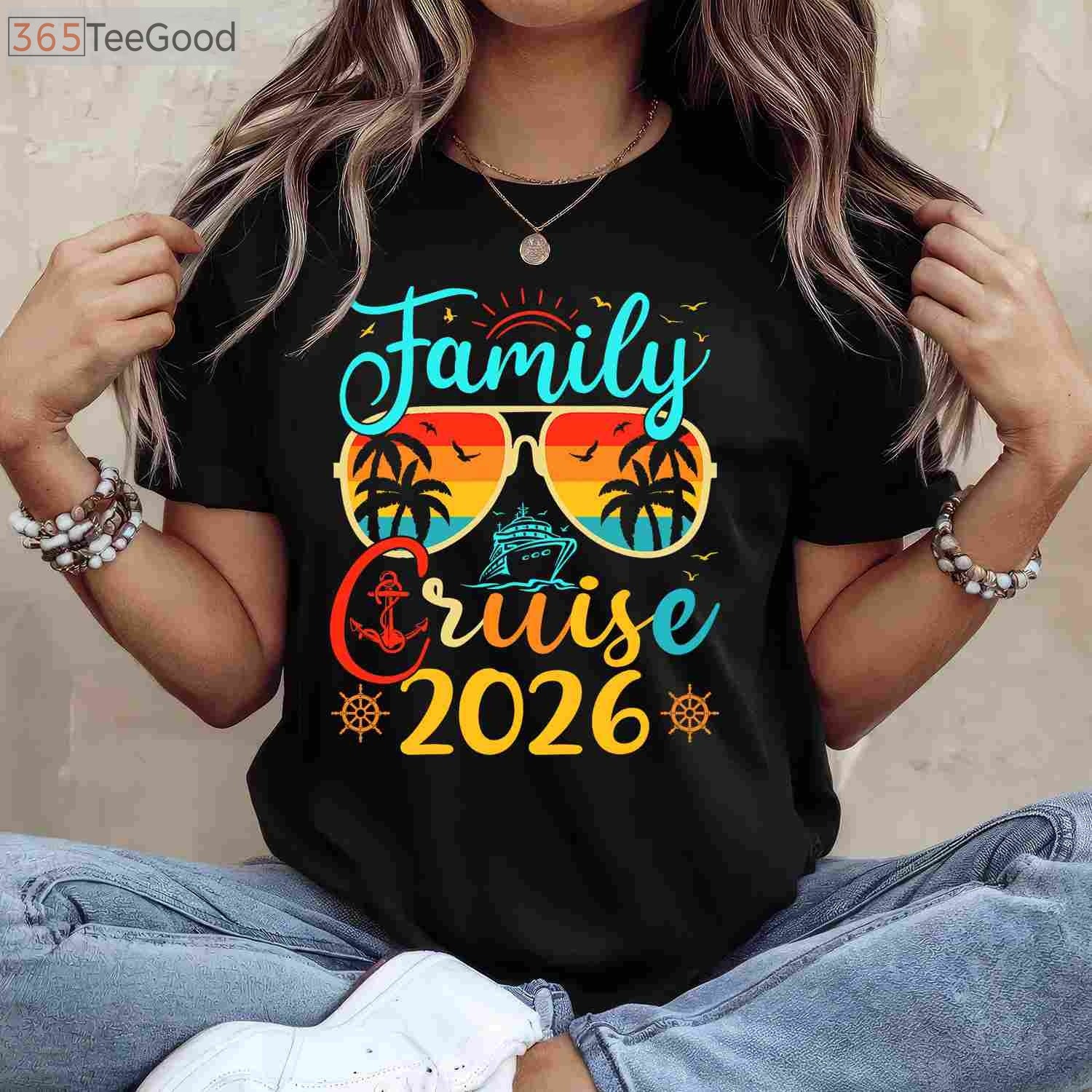 Family Cruise 2026 Matching T-Shirt - Summer Vacation Comfort Colors Trip Tee