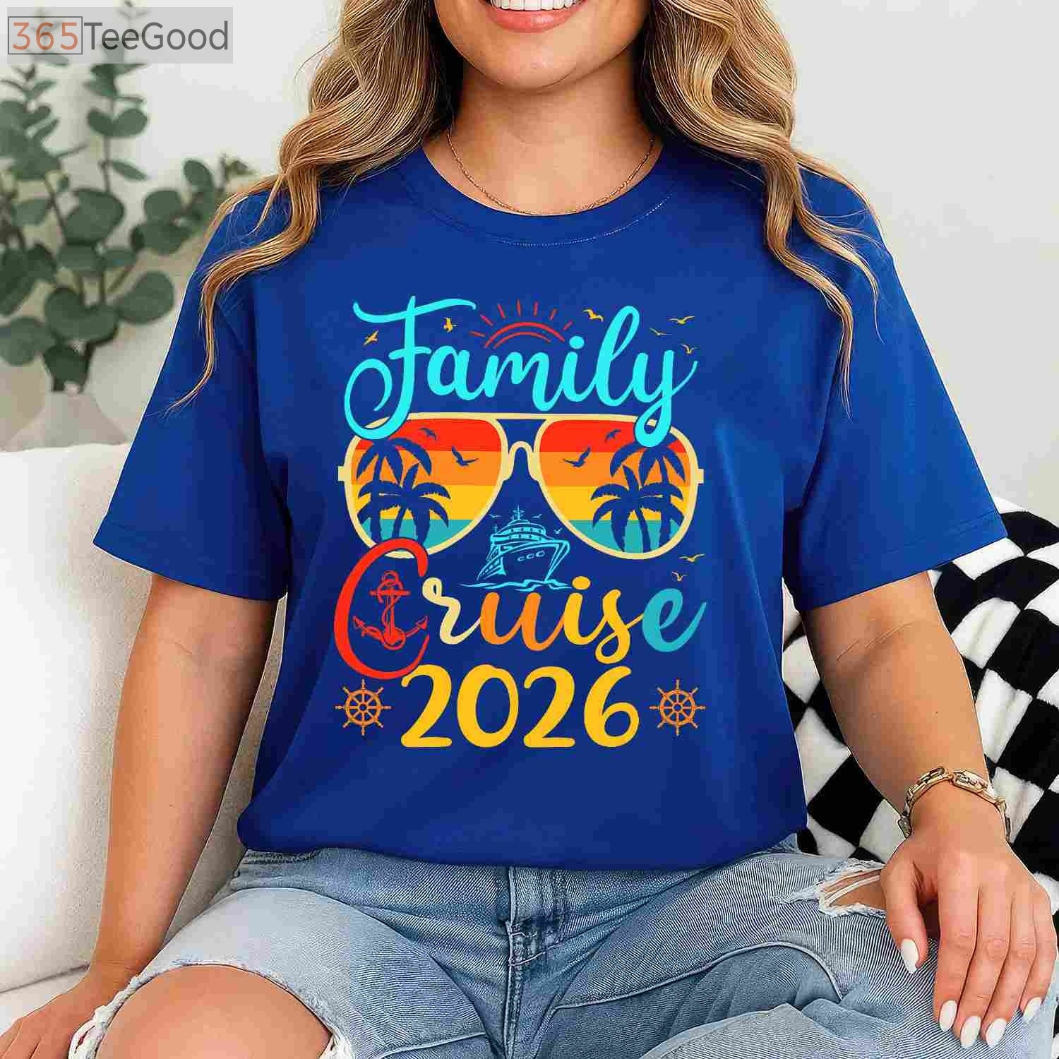 Family Cruise 2026 Matching T-Shirt - Summer Vacation Comfort Colors Trip Tee