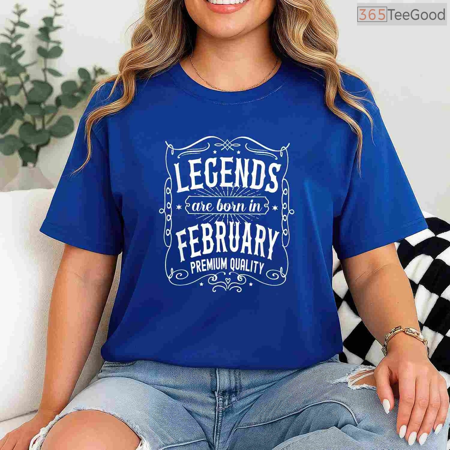 February Birthday Legend Shirt – Classic Legends Are Born In February