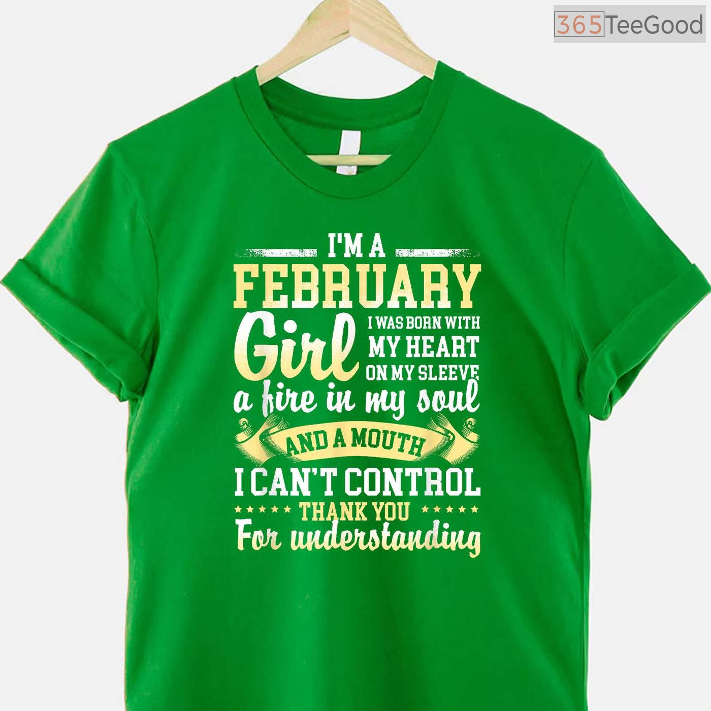 February Girl Birthday Shirt – Funny Born In February Quotes Gift For Her