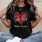 February Is Red Heart Health Shirt – CHD & Heart Disease Awareness T-Shirt