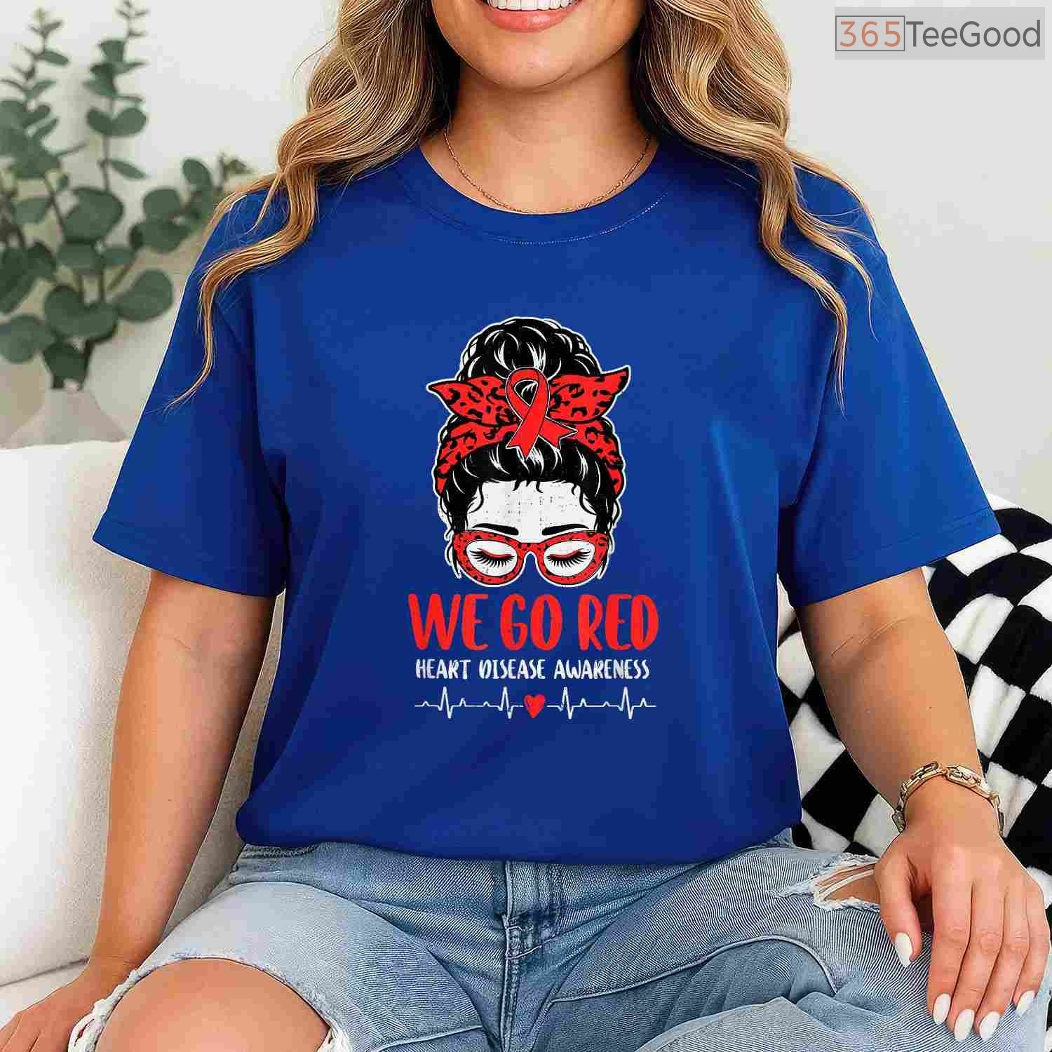 February Is Red Heart Health Shirt – CHD & Heart Disease Awareness