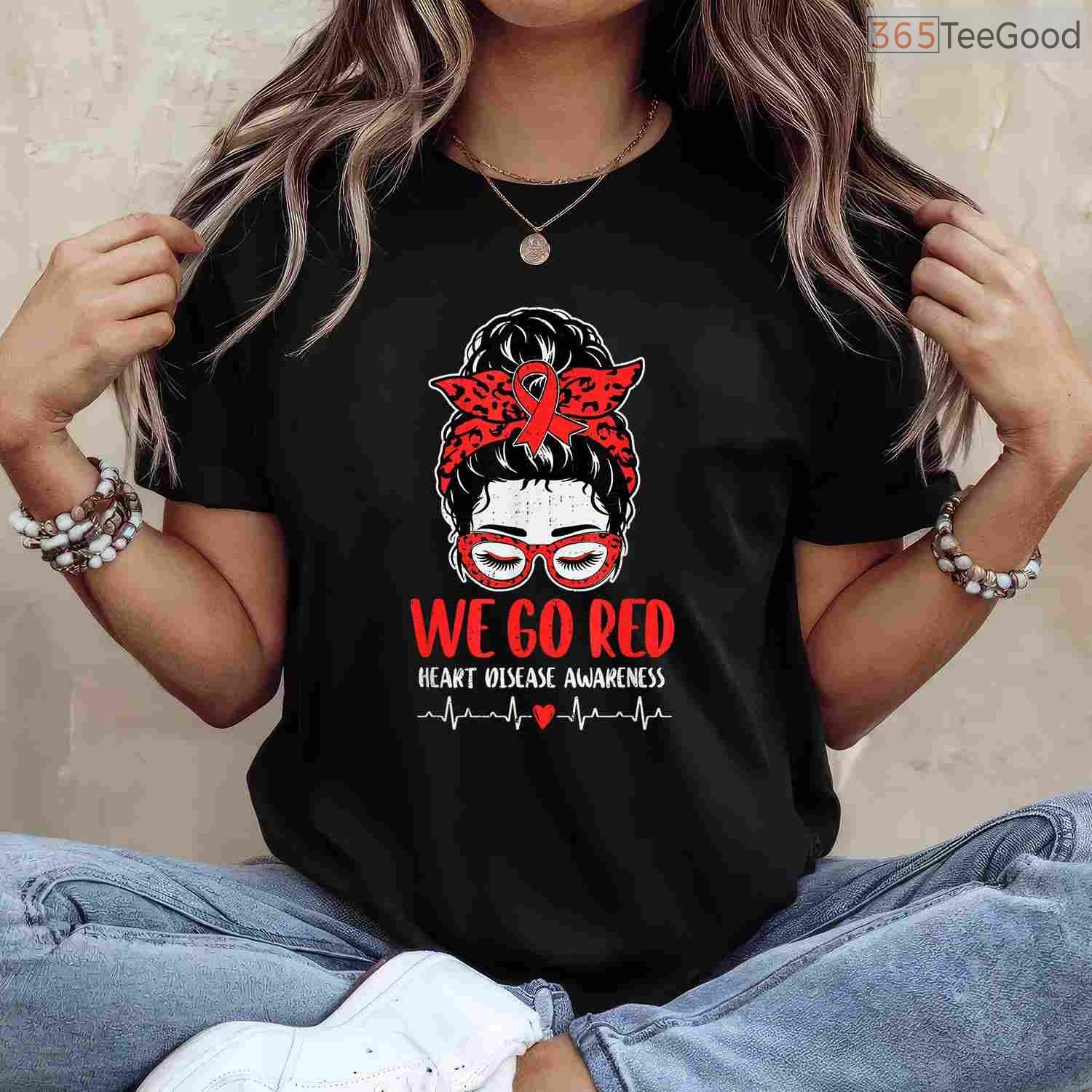 February Is Red Heart Health Shirt – CHD & Heart Disease Awareness