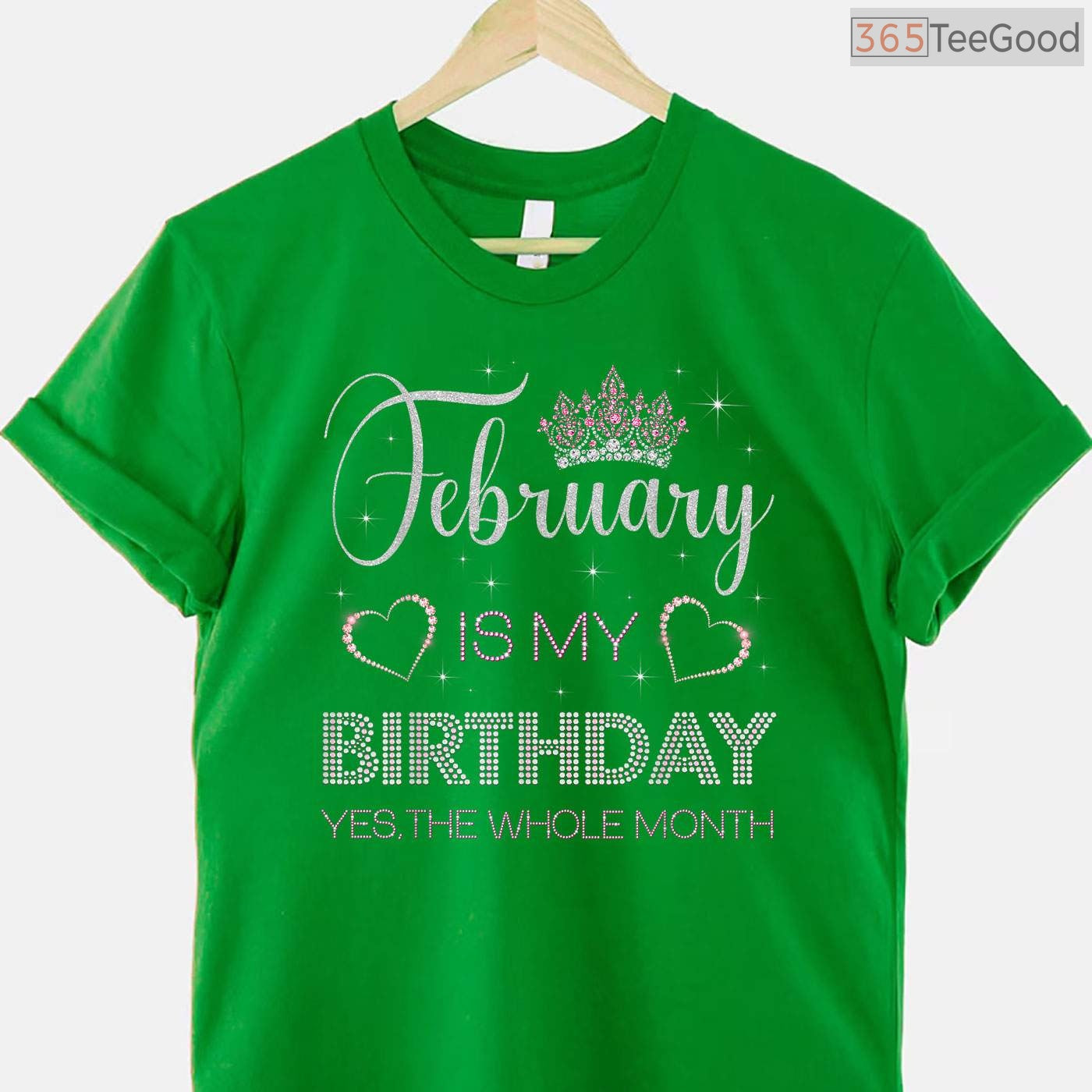 February Is My Birthday Month Shirt – Yes The Whole Month Funny Tee