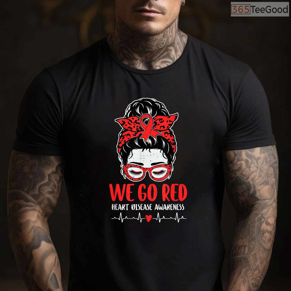 February Is Red Heart Health Shirt – CHD & Heart Disease Awareness