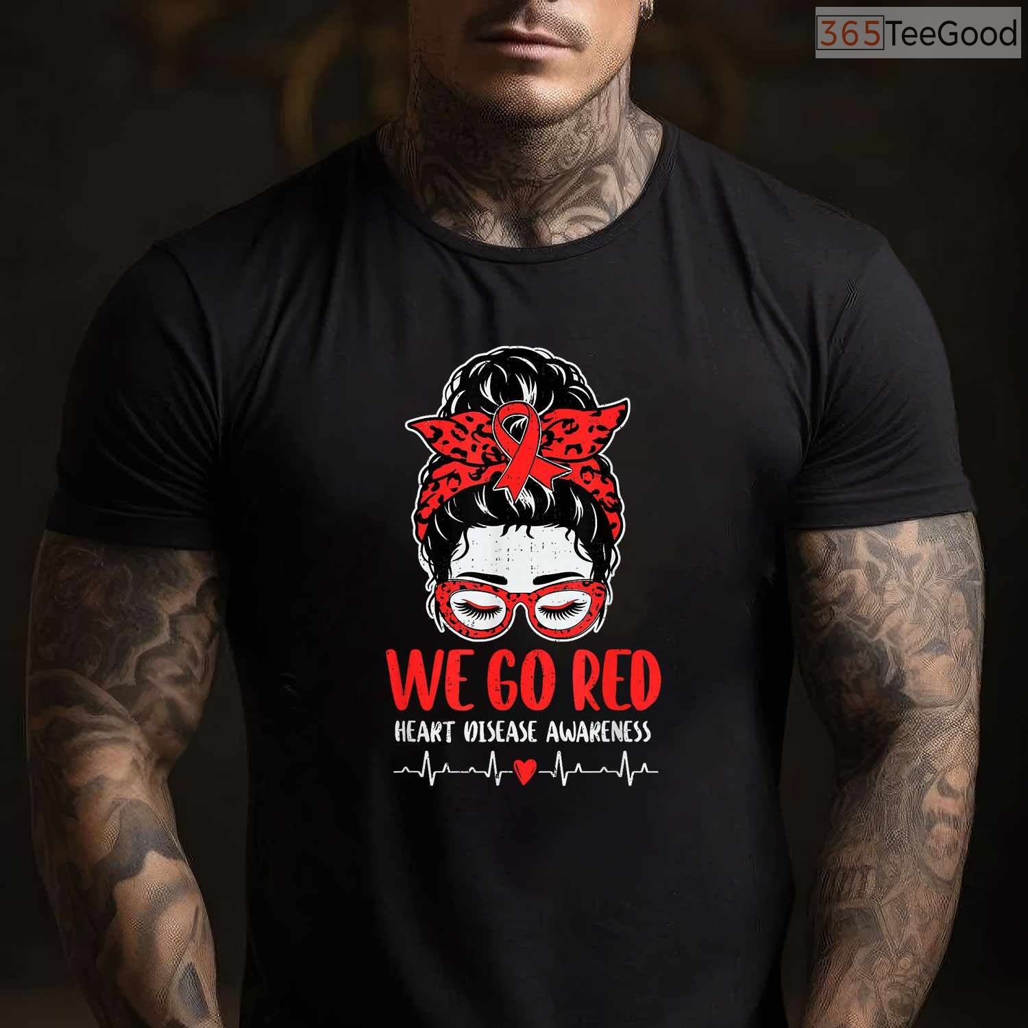 February Is Red Heart Health Shirt – CHD & Heart Disease Awareness