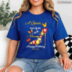 February Queen Birthday Shirt – Happy Birthday To Me Crown Gift