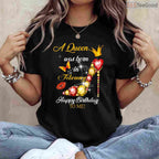 February Queen Birthday Shirt – Happy Birthday To Me Crown Gift
