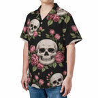 Fiery Sunset Island Hawaiian Shirt Vibrant Tropical Beach Aloha Style