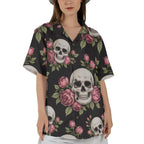 Fiery Sunset Island Hawaiian Shirt Vibrant Tropical Beach Aloha Style