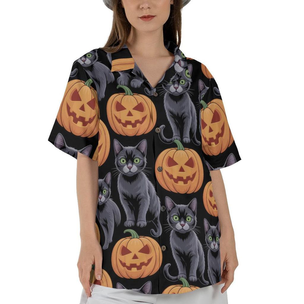 Fiery Sunset Island Hawaiian Tee Aloha Beachwear for Men Women