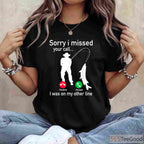 Fishing Phone Call Funny Shirt, Reel Line Fisherman Humor Graphic Tee