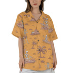Flamingo Hibiscus Paradise Hawaiian Shirt Bold Tropical Getaway Style