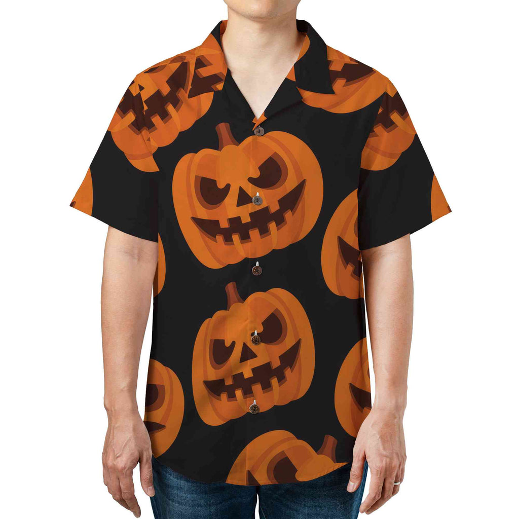 Flamingo and Hibiscus Hawaiian Shirt Tropical Aloha Casual Short Sleeve