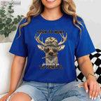 Forced To Go To School Hunting Shirt, Funny Youth Boy Camo Deer Hunter Tee