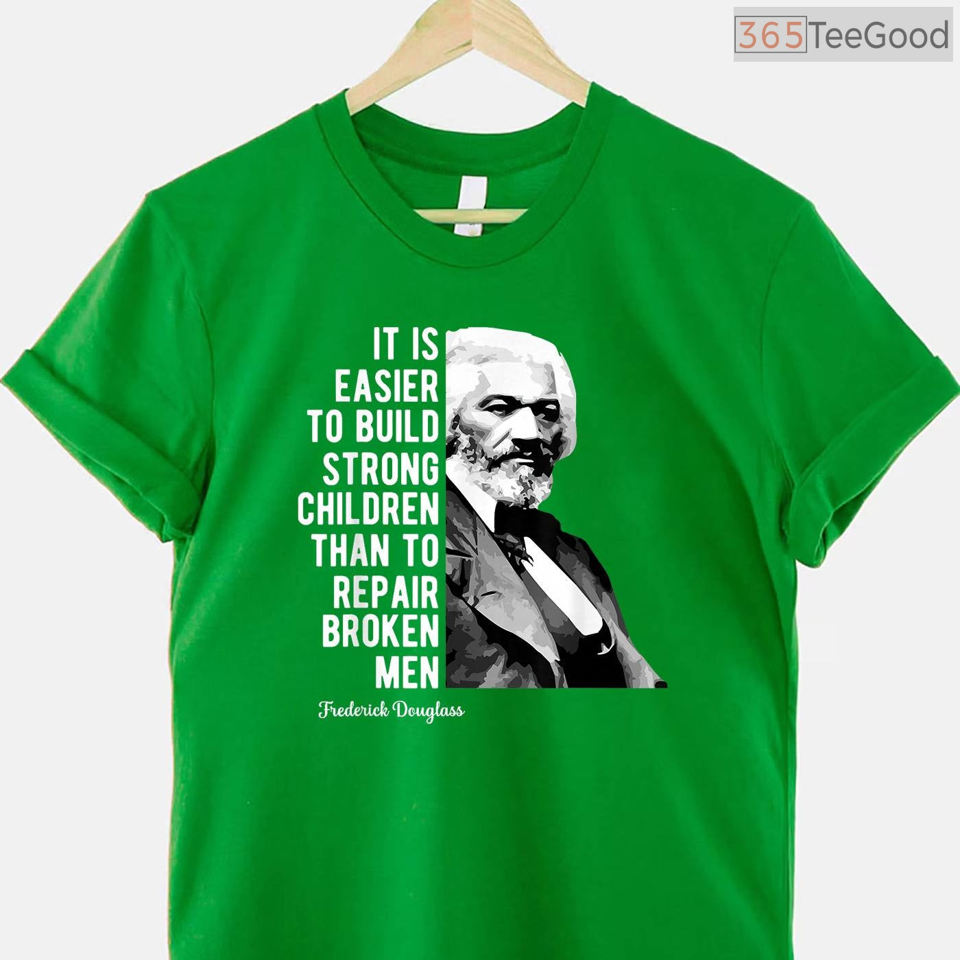 Frederick Douglass Quote T-Shirt Knowledge Makes A Man Unfit To Be A Slave BHM Shirt