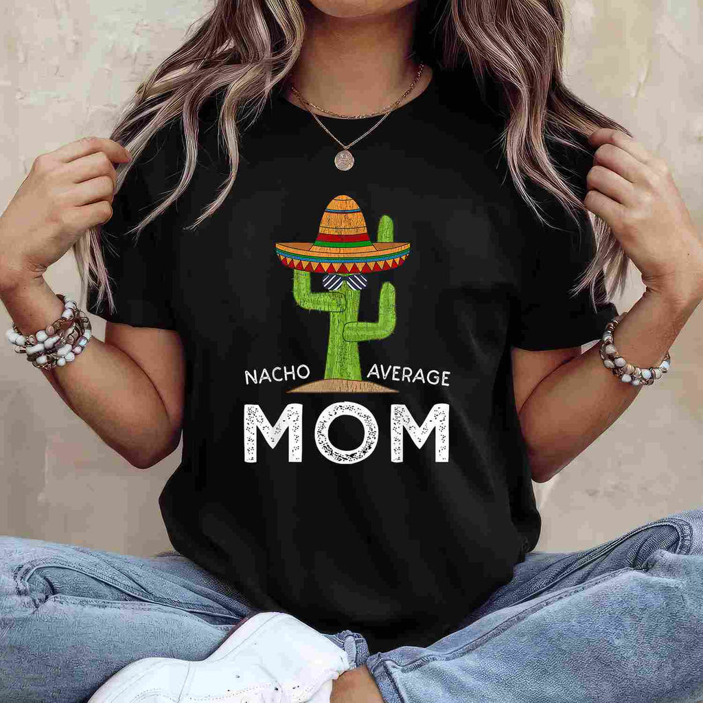 Fun Hilarious Mom Joke Funny Saying T-Shirt Tee for Women Men Unisex Adults