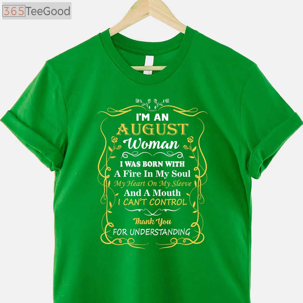 Funny August Woman Diva Birthday T-Shirt - Sassy Birthday Gift for Her 2026