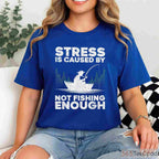 Funny Bass and Fly Fishing Design Shirt, Versatile Outdoor Hobbyist Apparel