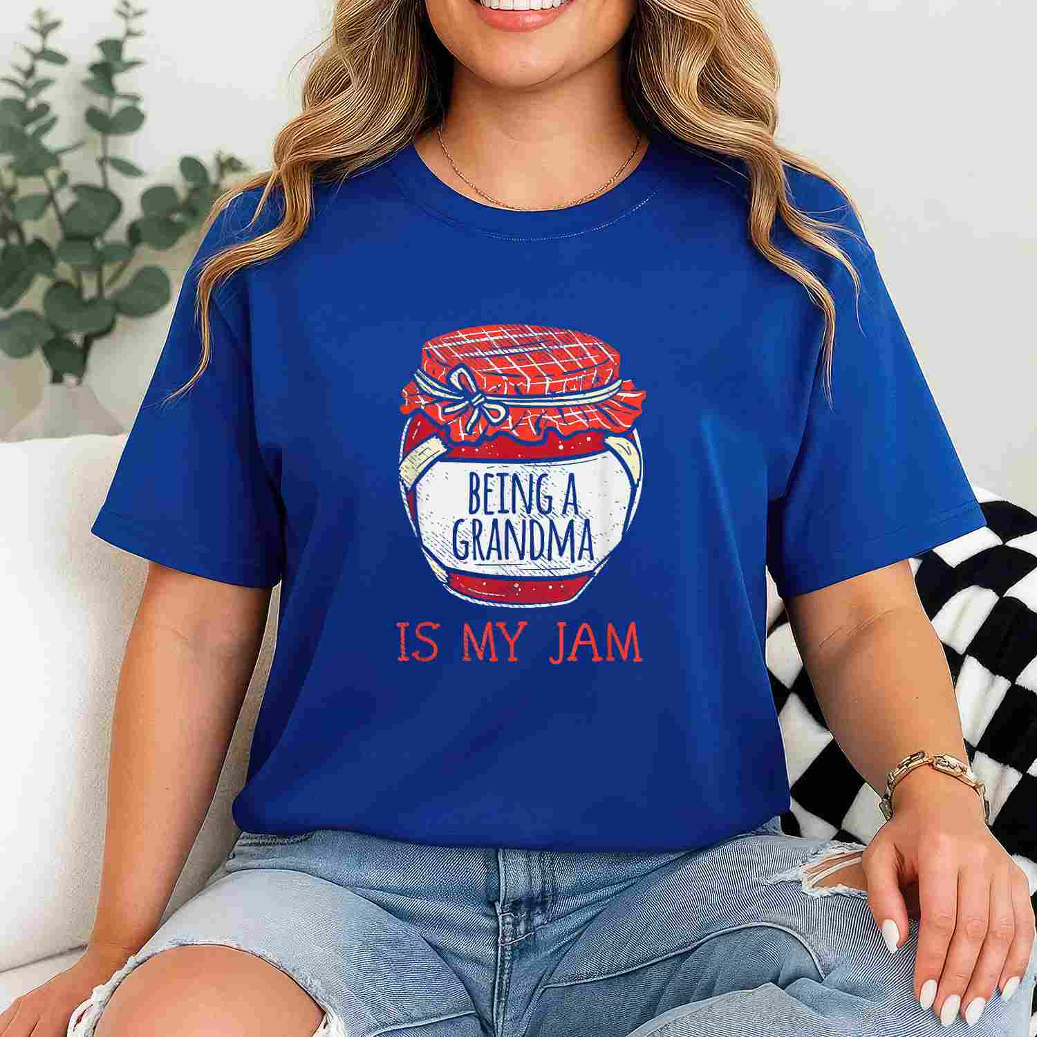 Funny Being A Grandma Humor Gift Tee Cute Grandmother T-Shirt Women Unisex