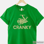Funny Crankbait Lure Fishing Shirt - _Cranky_ Fisherman Humor Apparel