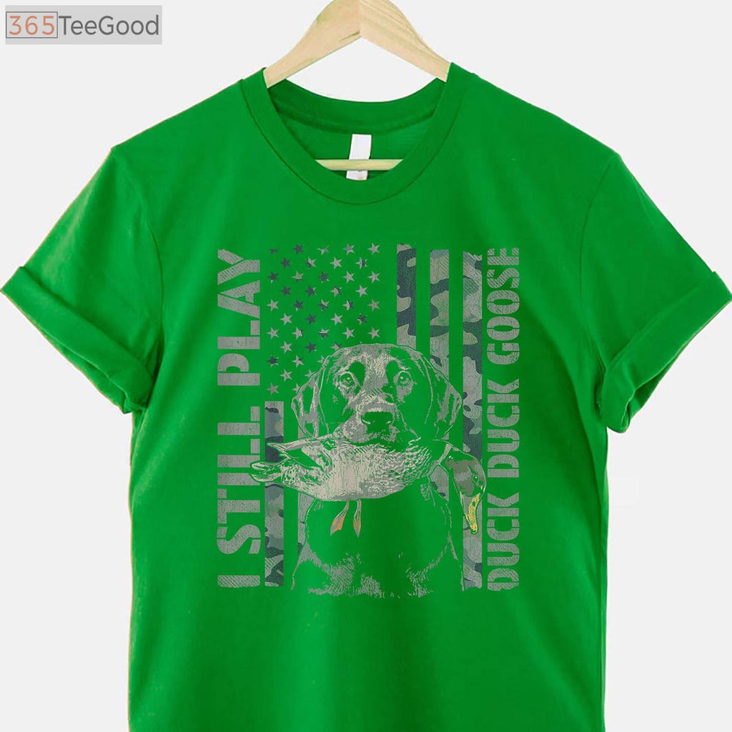 Funny Duck Hunting Shirt for Waterfowl Hunters, Humorous Mallard Graphic Tee