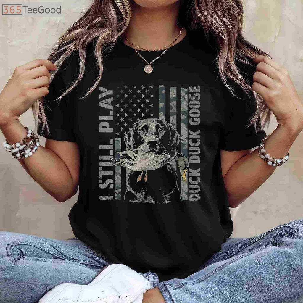 Funny Duck Hunting Shirt for Waterfowl Hunters, Humorous Mallard Graphic Tee