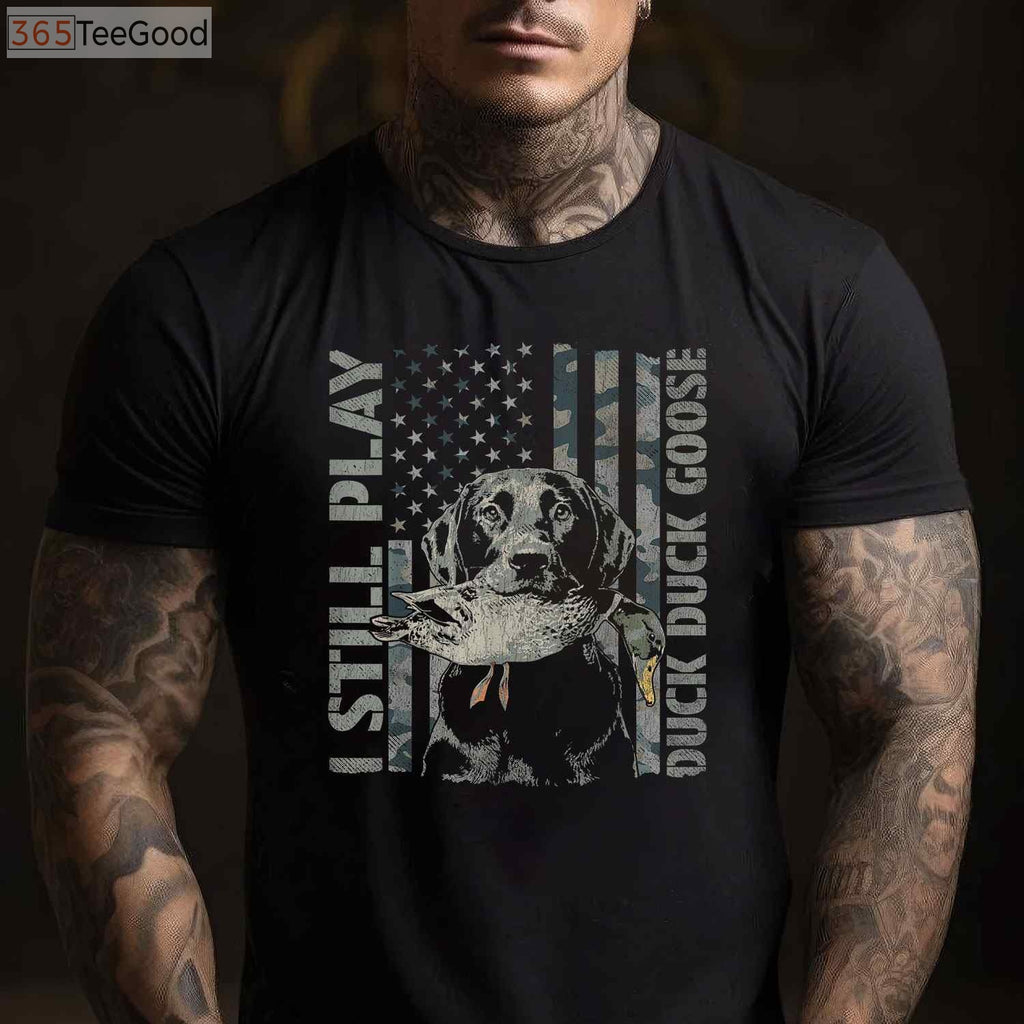 Funny Duck Hunting Shirt for Waterfowl Hunters, Humorous Mallard Graphic Tee