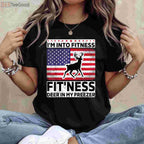 Funny Hunting Fitness Shirt, Fitness is Fitting a Deer in the Freezer Tee