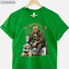 Funny Trump Beer Drinking and Deer Hunting Shirt, Retro Political Hunter Tee