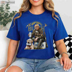 Funny Trump Beer Drinking and Deer Hunting Shirt, Retro Political Hunter Tee
