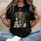 Funny Trump Beer Drinking and Deer Hunting Shirt, Retro Political Hunter Tee