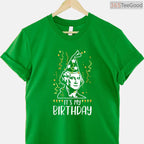 George Washington President's Day T-Shirt Founding Father Portrait American History Shirt