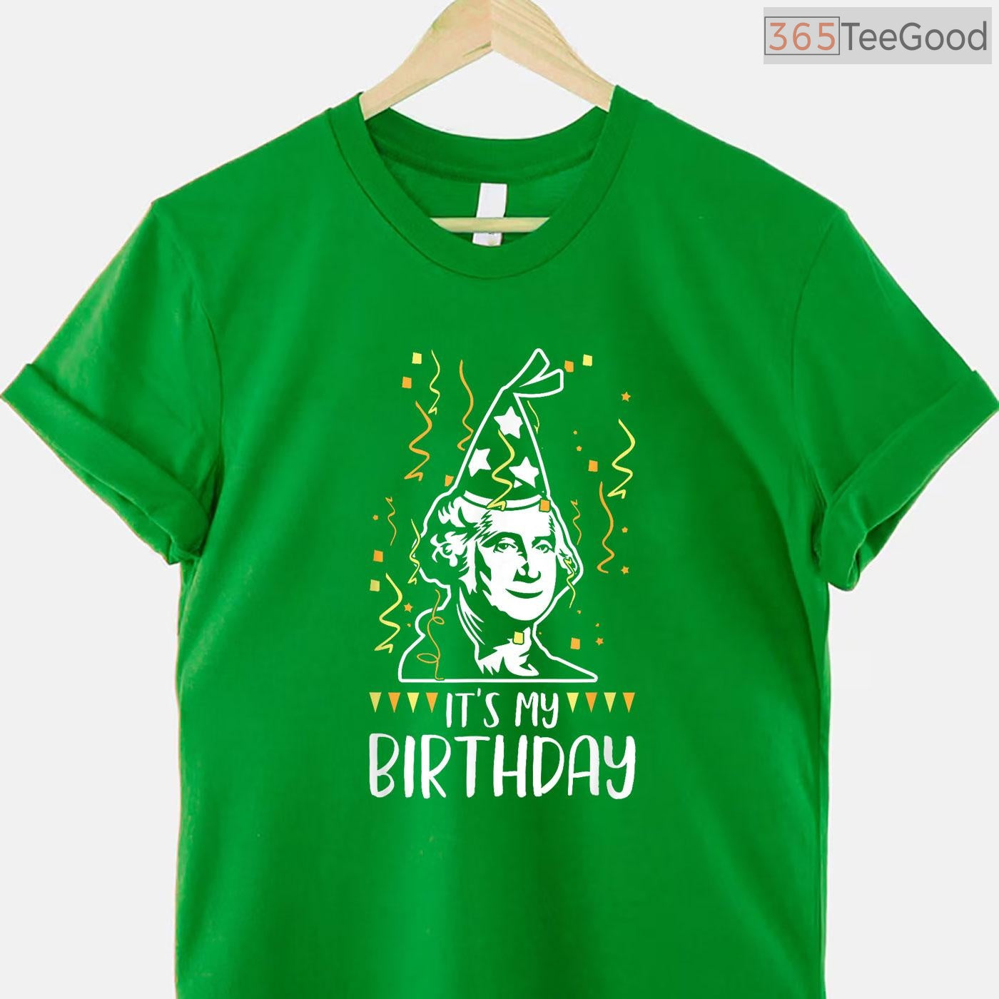 George Washington President's Day T-Shirt Founding Father Portrait American History Shirt