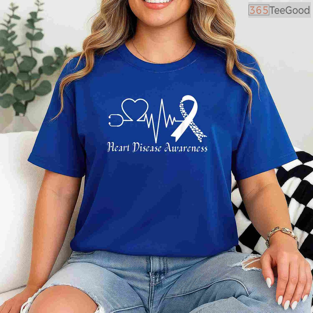 Go Red For Heart Health February Shirt – Red Heart Awareness Tee