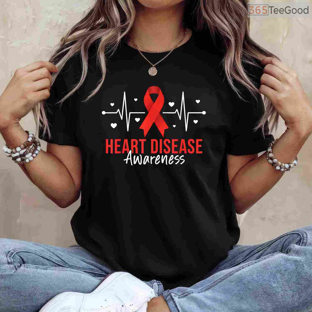 Go Red For Women February Shirt – We Wear Red Heart Disease Tee