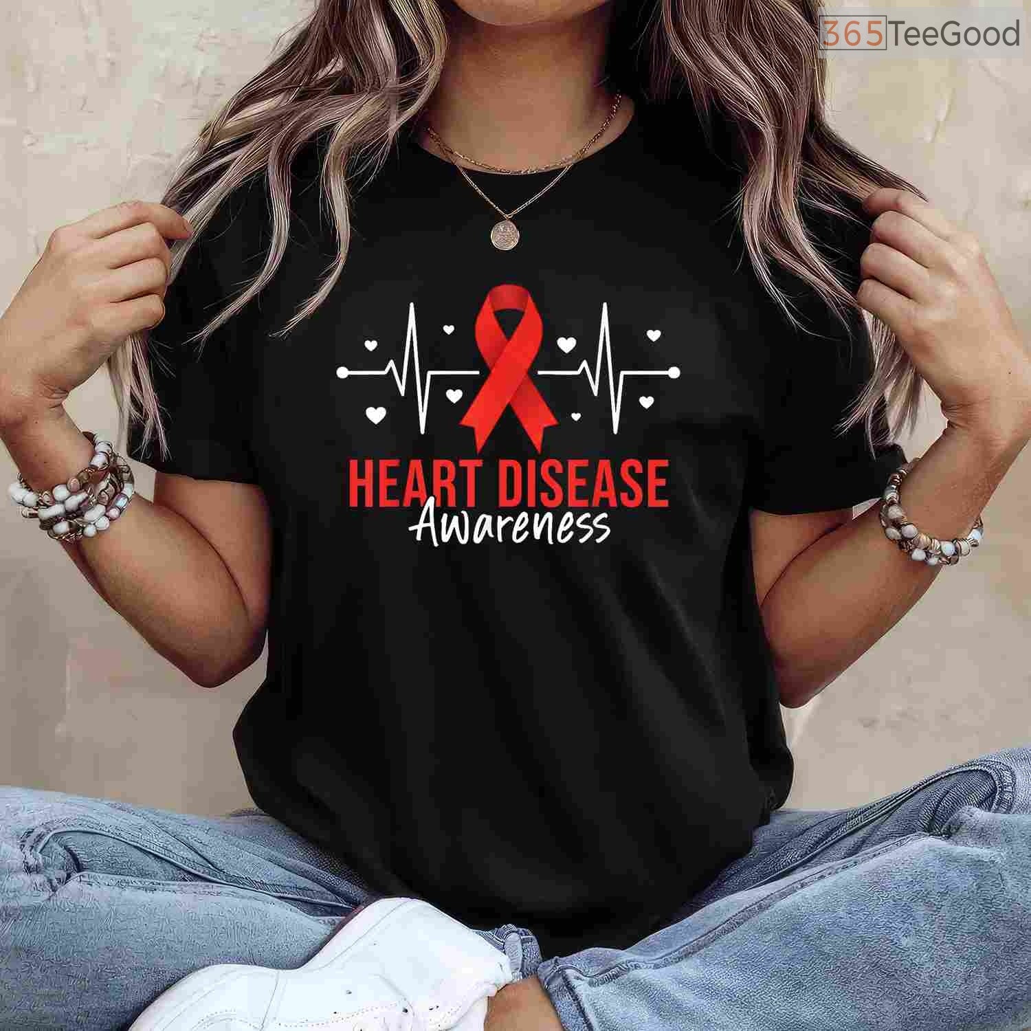 Go Red For Women February Shirt – We Wear Red Heart Disease Tee