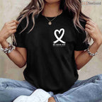 Go Red In February Shirt – Heart Disease Awareness Red Heart T-Shirt